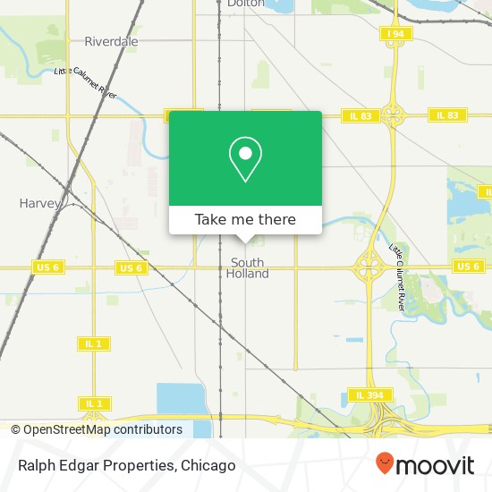 Ralph Edgar Properties map