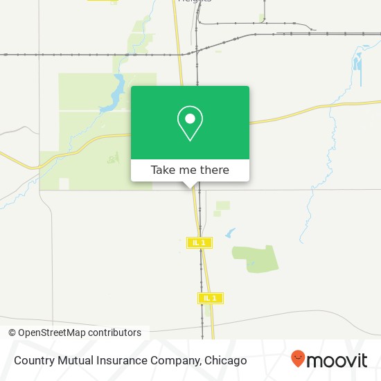 Country Mutual Insurance Company map