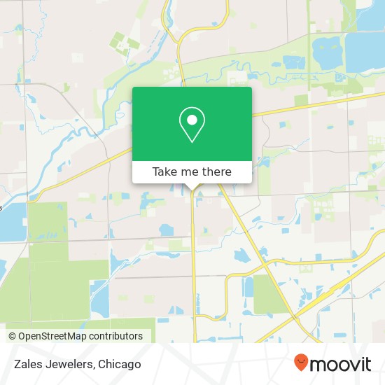 Zales Jewelers map