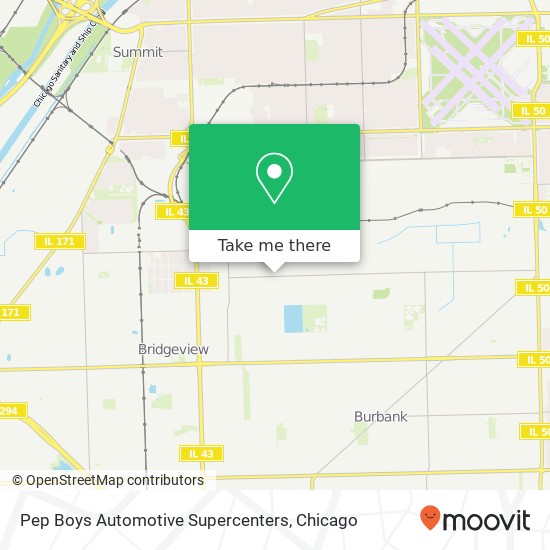 Pep Boys Automotive Supercenters map
