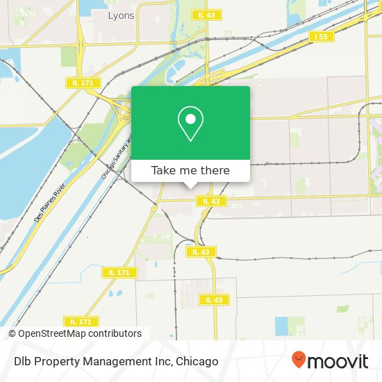 Dlb Property Management Inc map