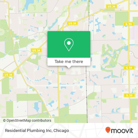 Mapa de Residential Plumbing Inc