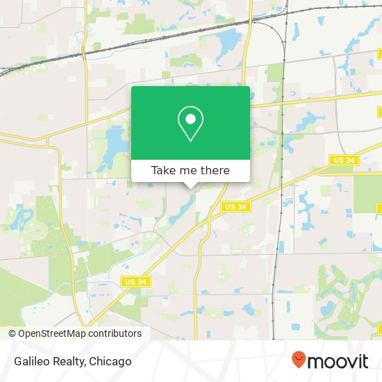 Galileo Realty map