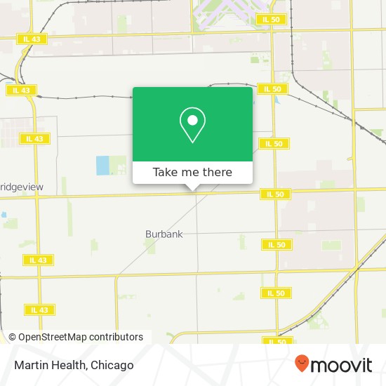 Martin Health map