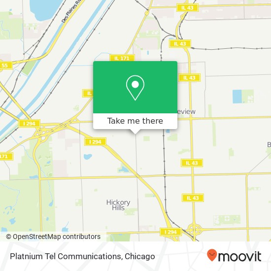 Platnium Tel Communications map