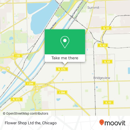 Mapa de Flower Shop Ltd the