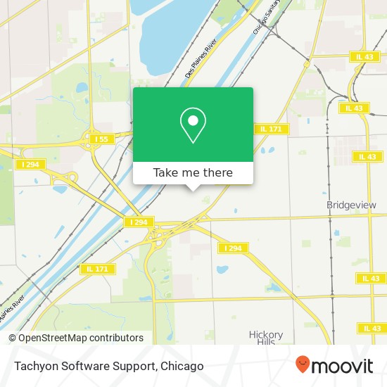 Tachyon Software Support map