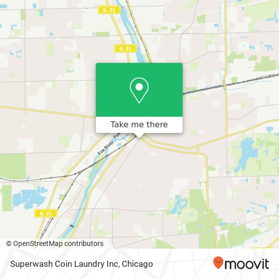 Superwash Coin Laundry Inc map