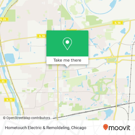 Mapa de Hometouch Electric & Remoldeling