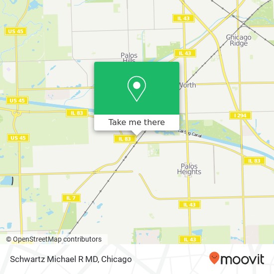 Schwartz Michael R MD map