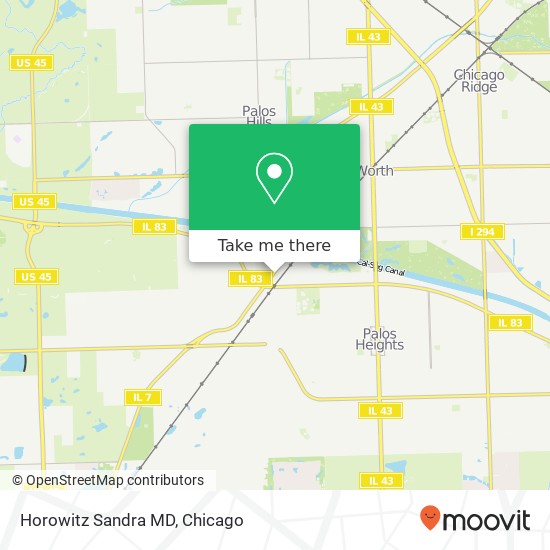 Horowitz Sandra MD map