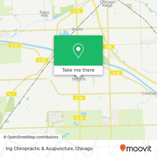 Ing Chiropractic & Acupuncture map