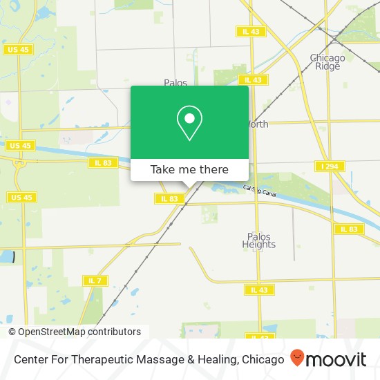 Center For Therapeutic Massage & Healing map