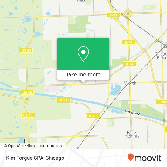 Kim Forgue CPA map