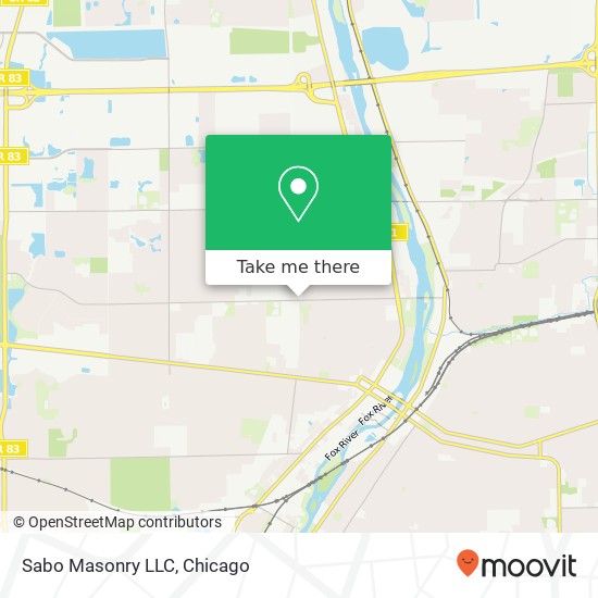 Sabo Masonry LLC map