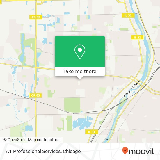 A1 Professional Services map