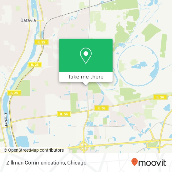 Zillman Communications map