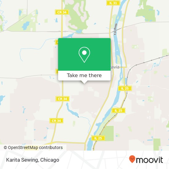 Karita Sewing map