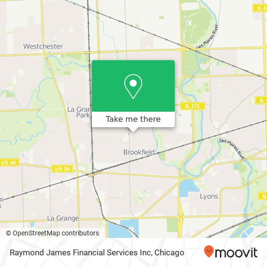 Mapa de Raymond James Financial Services Inc