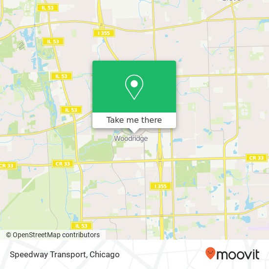 Speedway Transport map