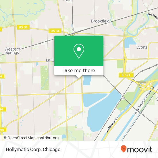 Mapa de Hollymatic Corp