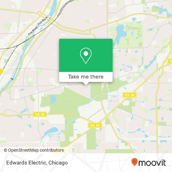 Mapa de Edwards Electric