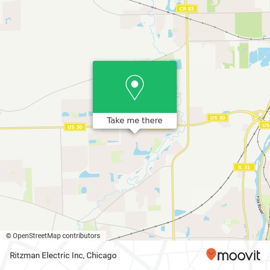 Ritzman Electric Inc map