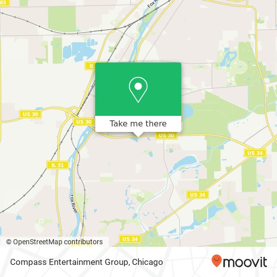 Compass Entertainment Group map