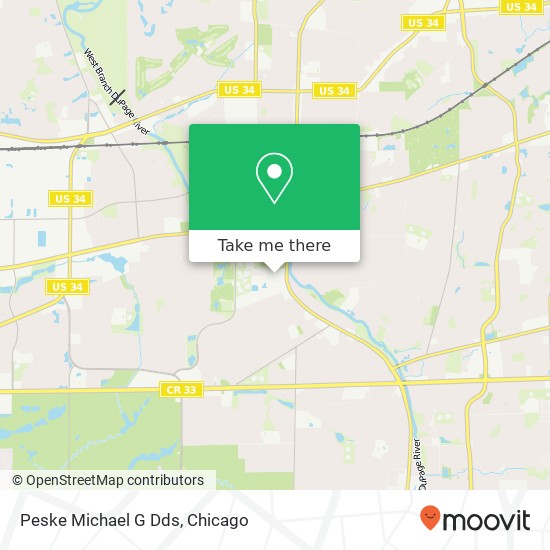 Peske Michael G Dds map