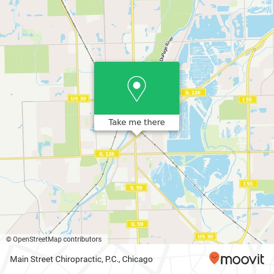 Main Street Chiropractic, P.C. map