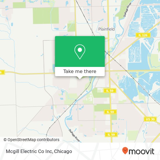 Mapa de Mcgill Electric Co Inc
