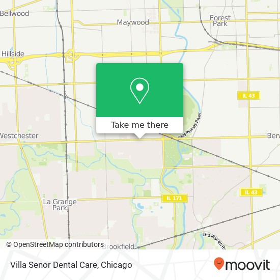 Mapa de Villa Senor Dental Care