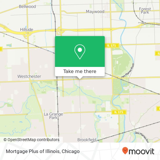 Mapa de Mortgage Plus of Illinois