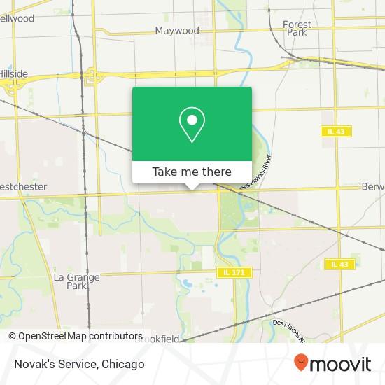 Novak's Service map