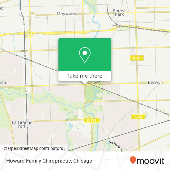 Howard Family Chiropractic map