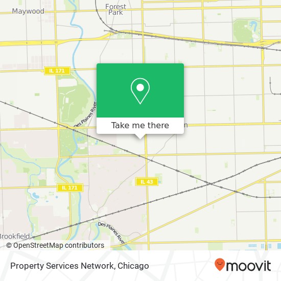 Property Services Network map