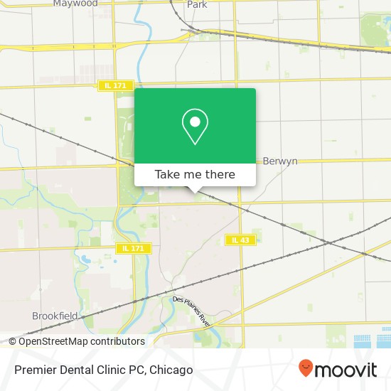 Mapa de Premier Dental Clinic PC