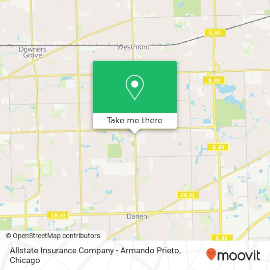 Allstate Insurance Company - Armando Prieto map