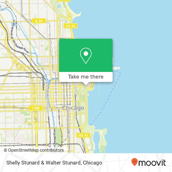 Shelly Stunard & Walter Stunard map