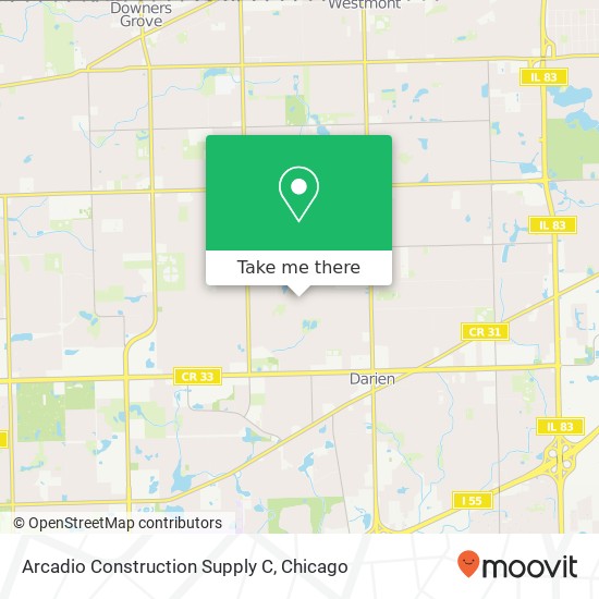 Arcadio Construction Supply C map