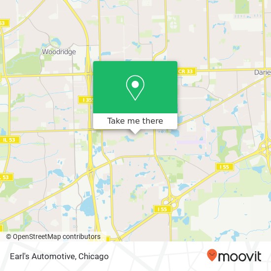 Earl's Automotive map