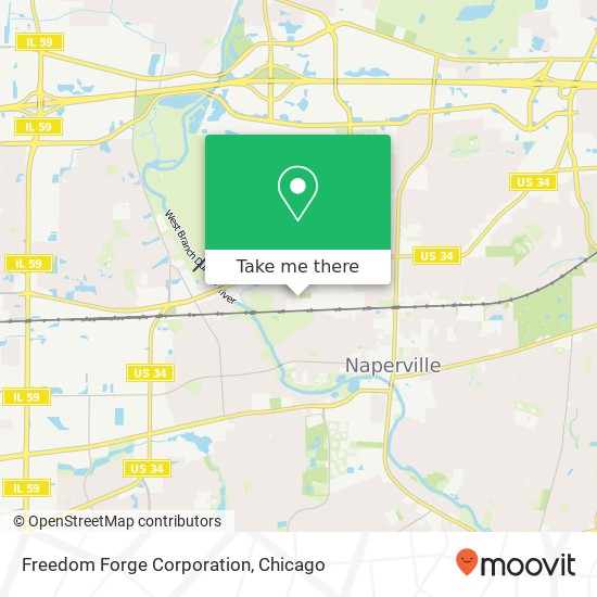 Mapa de Freedom Forge Corporation