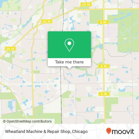 Mapa de Wheatland Machine & Repair Shop