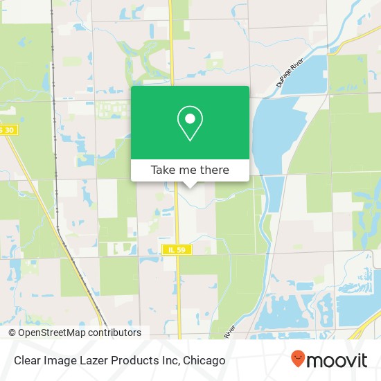 Mapa de Clear Image Lazer Products Inc