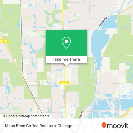 Mapa de Mean Bean Coffee Roasters