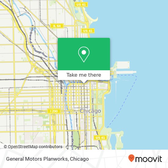 General Motors Planworks map