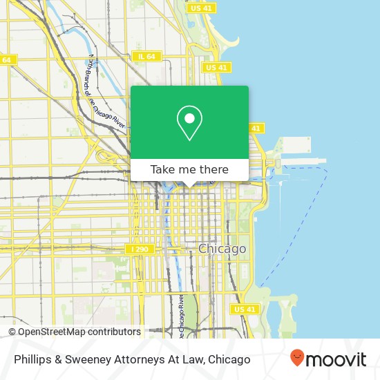 Phillips & Sweeney Attorneys At Law map