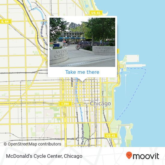 Mapa de McDonald's Cycle Center