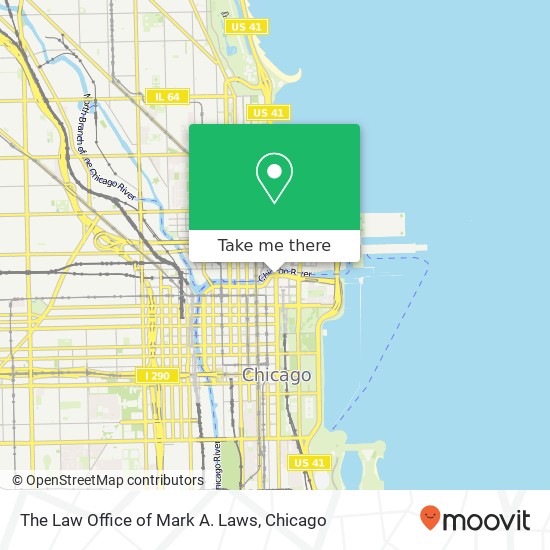 The Law Office of Mark A. Laws map