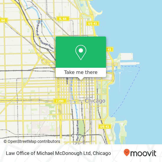 Law Office of Michael McDonough Ltd map